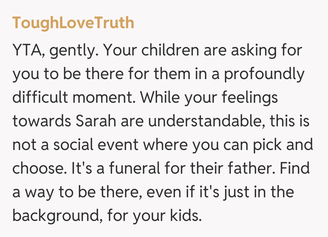 Comentariu de la ToughLoveTruth