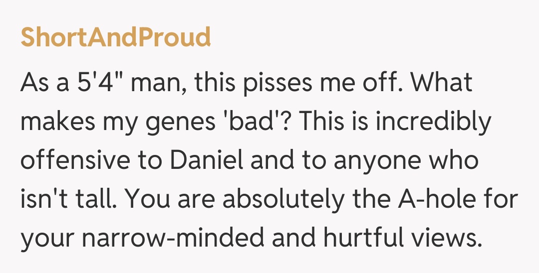 Comentariu de la ShortAndProud