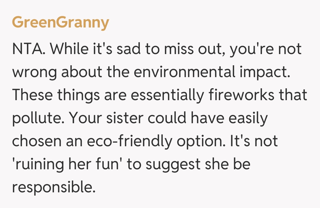 Comentariu de la GreenGranny