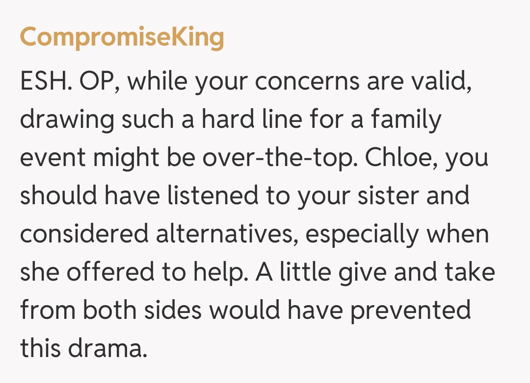 Comentariu de la CompromiseKing