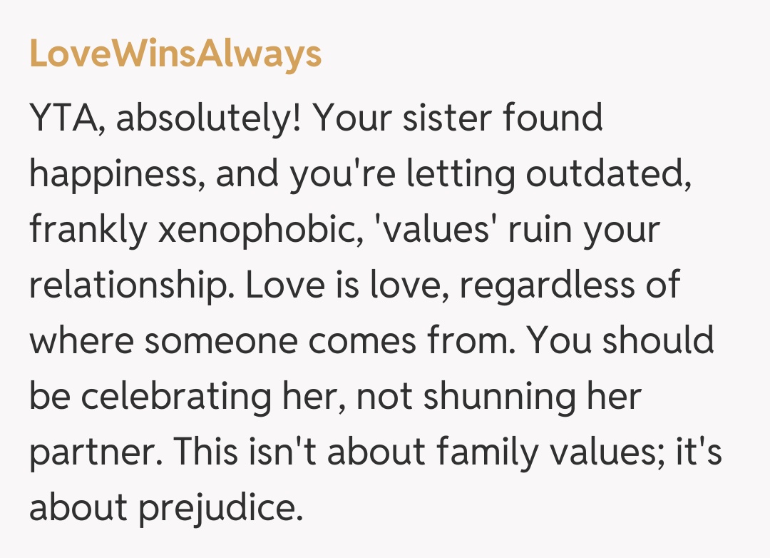 Comentariu de la LoveWinsAlways