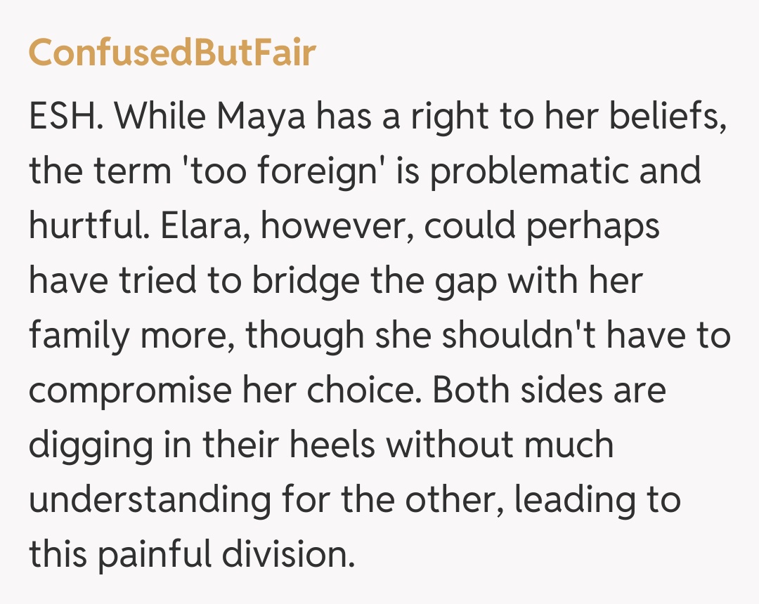 Comentariu de la ConfusedButFair