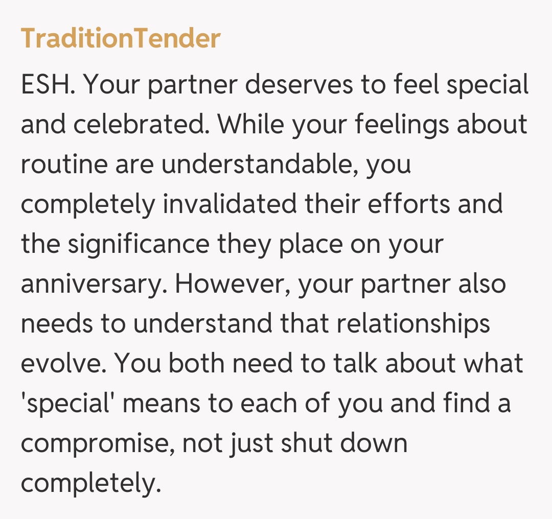 Comentariu de la TraditionTender