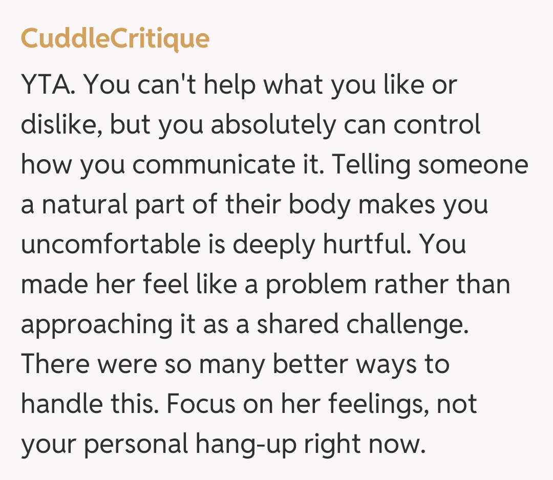 Comentariu de la CuddleCritique