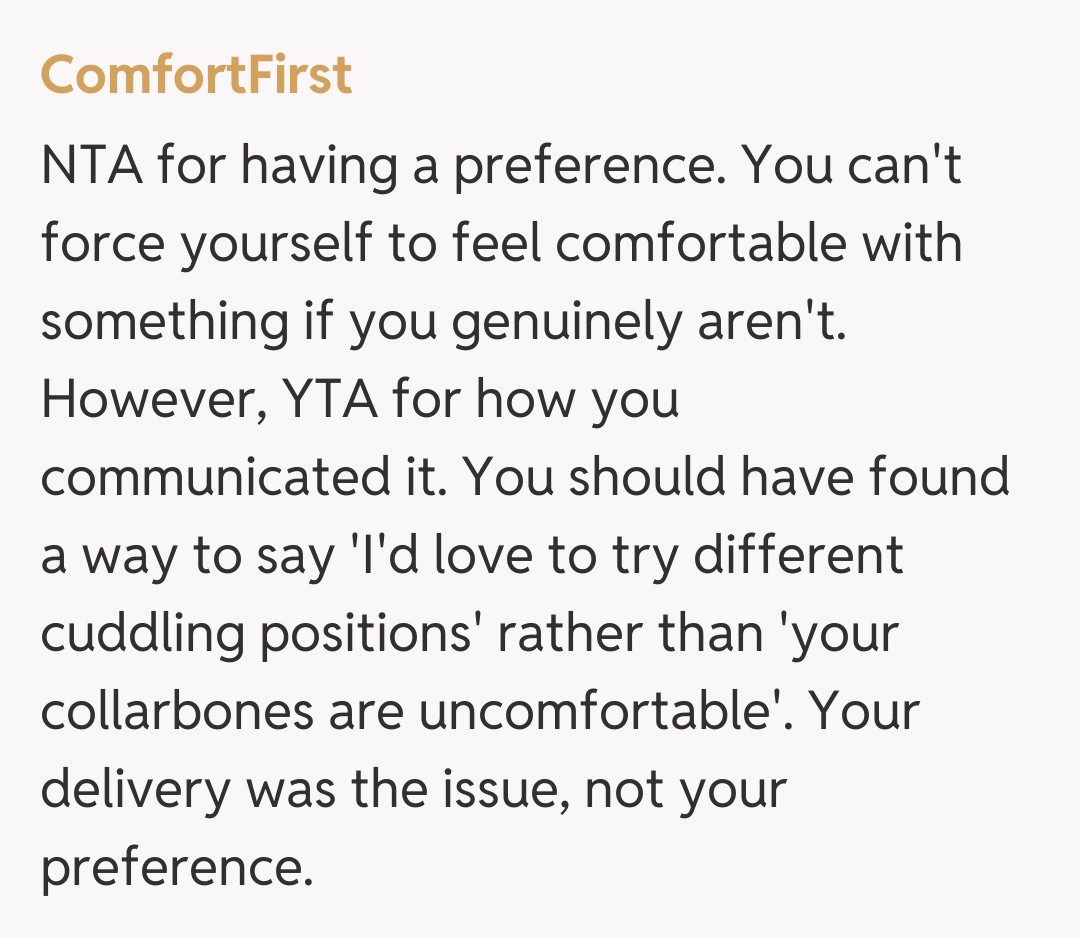 Comentariu de la ComfortFirst