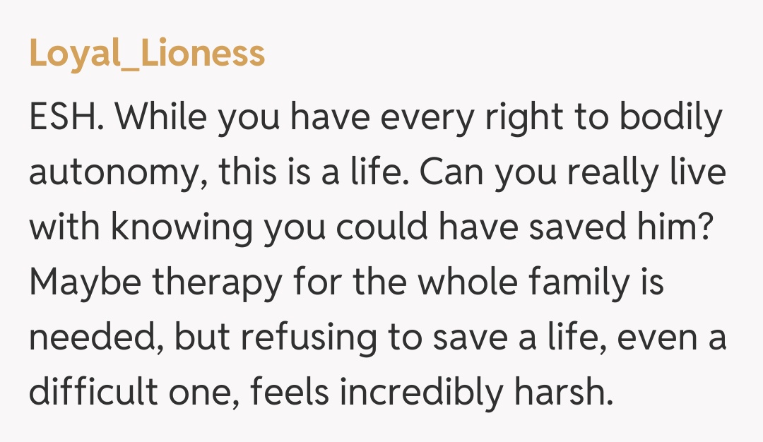 Comentariu de la Loyal_Lioness