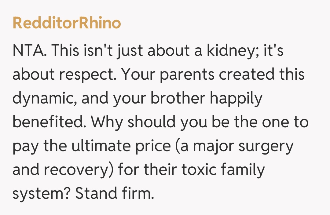 Comentariu de la RedditorRhino