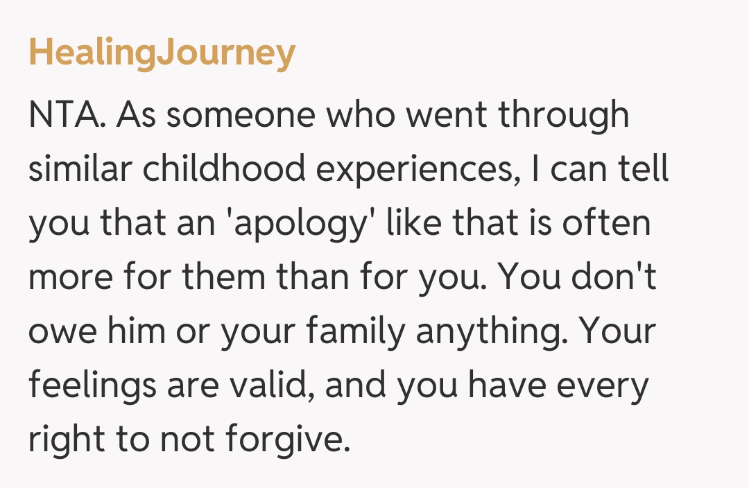 Comentariu de la HealingJourney