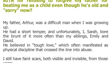Photo of AITA for refusing to forgive my father for beating me as a child even though he’s old and “sorry” now?