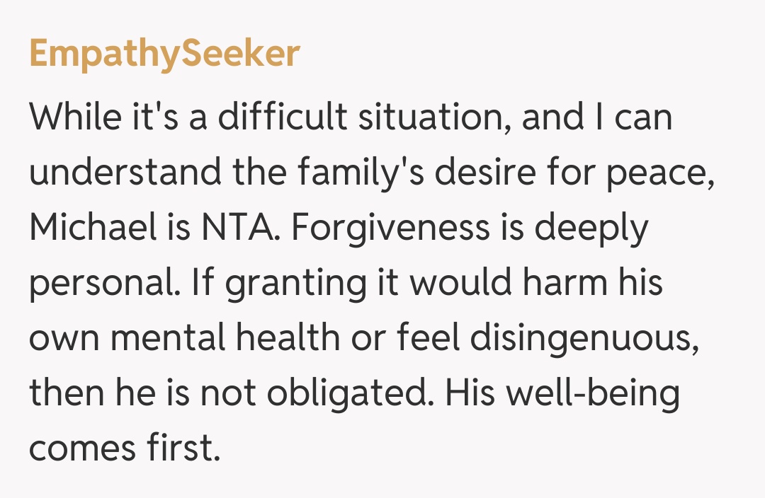 Comentariu de la EmpathySeeker