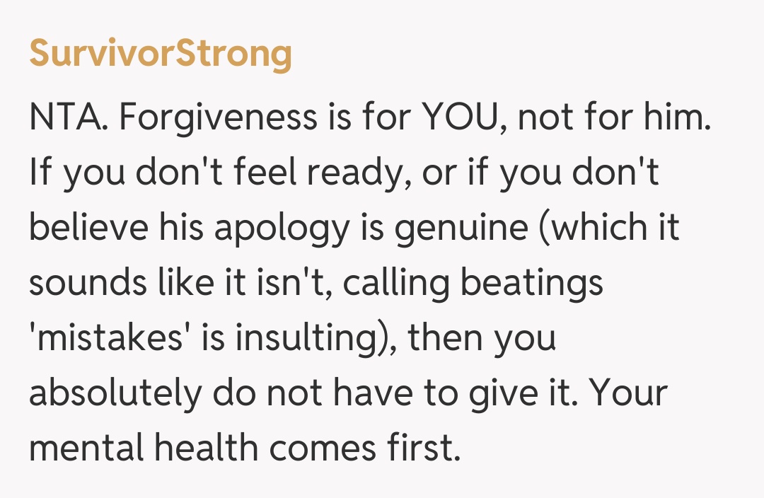 Comentariu de la SurvivorStrong