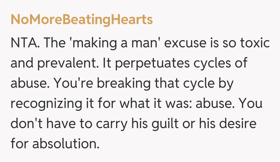 Comentariu de la NoMoreBeatingHearts