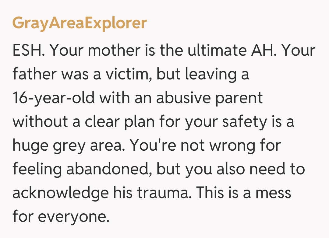 Comentariu de la GrayAreaExplorer