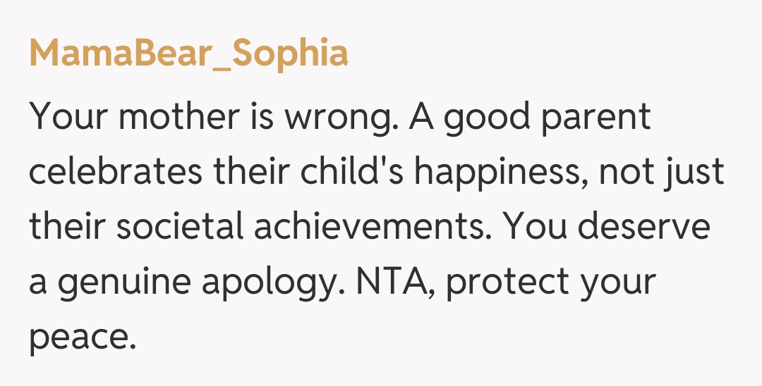 Comentariu de la MamaBear_Sophia