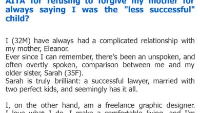 Photo of AITA for refusing to forgive my mother for always saying I was the “less successful” child?