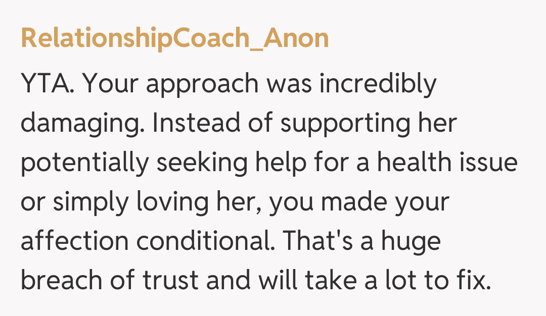 Comentariu de la RelationshipCoach_Anon