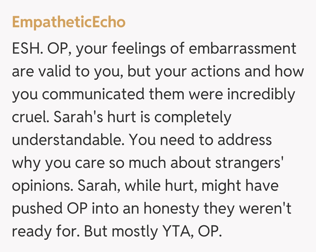 Comentariu de la EmpatheticEcho