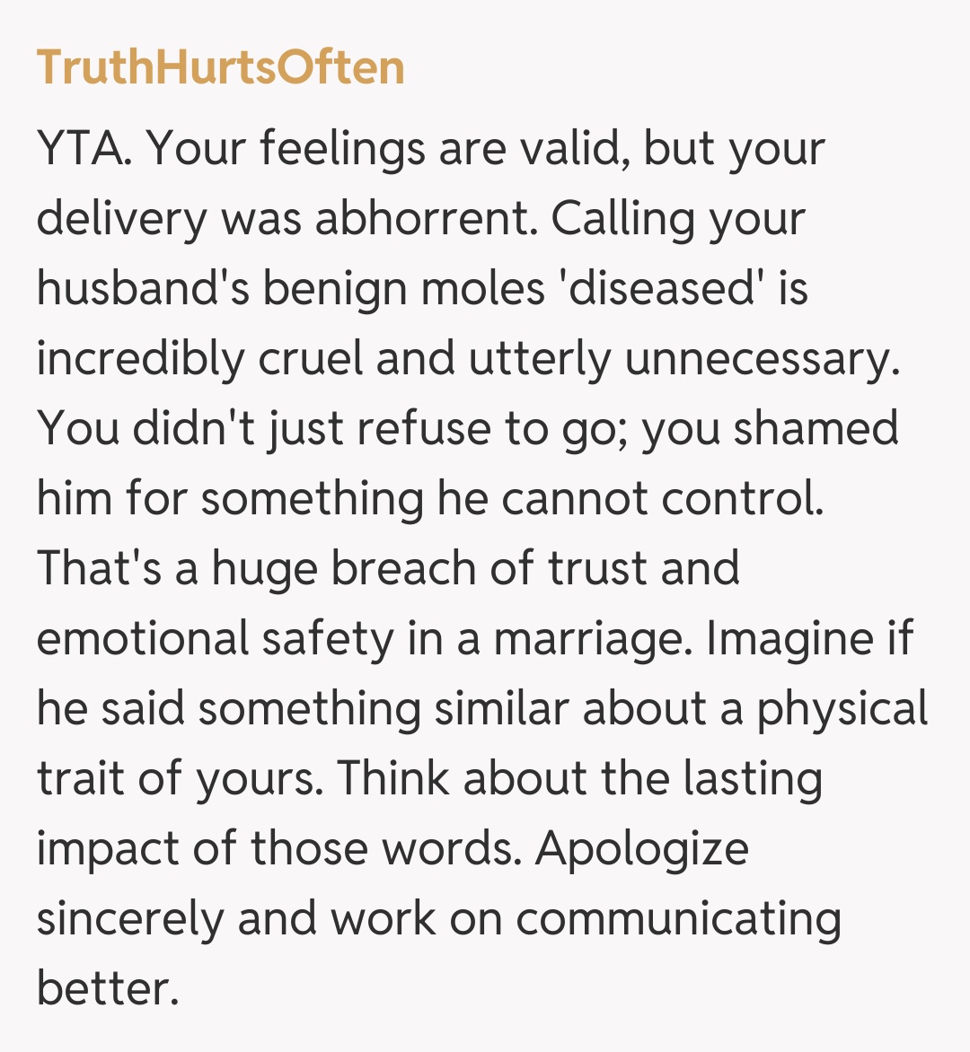 Comentariu de la TruthHurtsOften