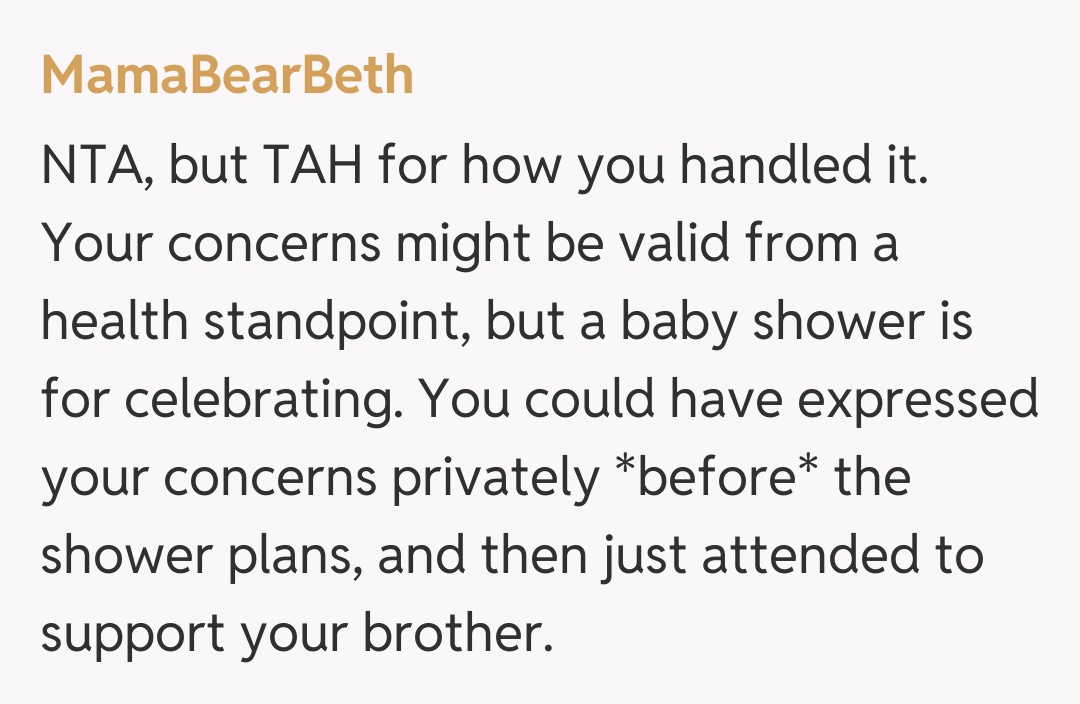 Comentariu de la MamaBearBeth