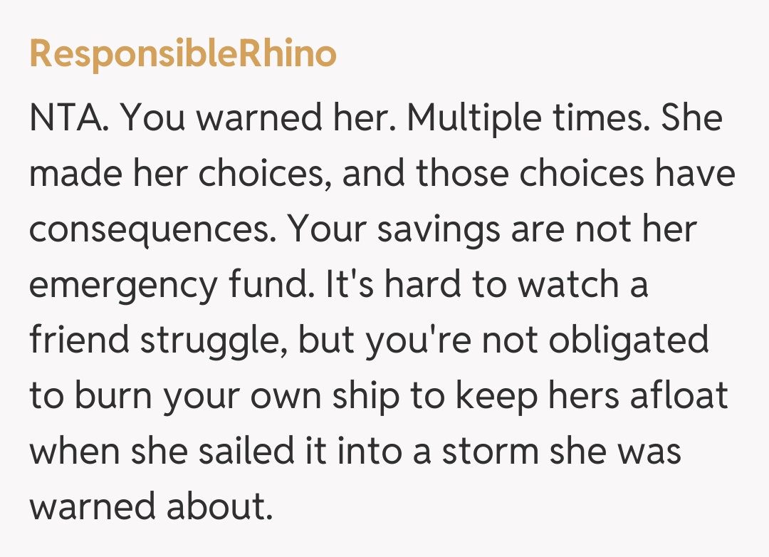 Comentariu de la ResponsibleRhino