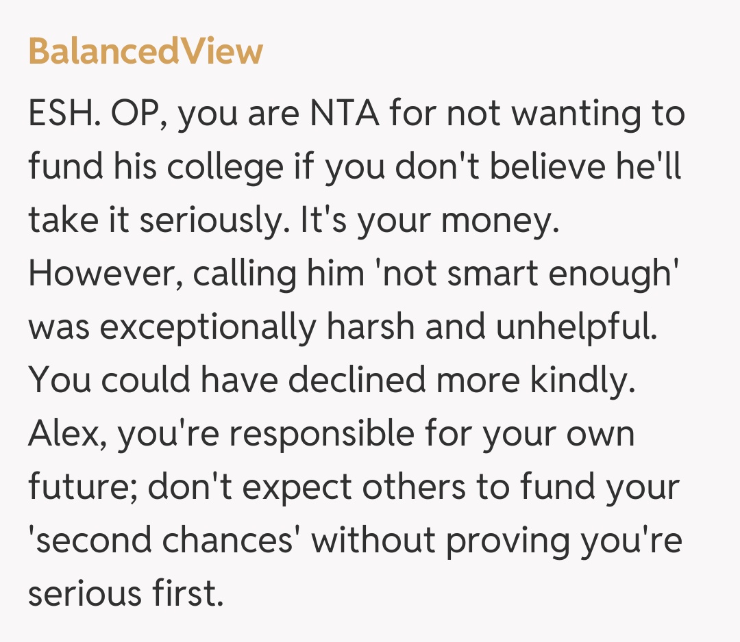 Comentariu de la BalancedView