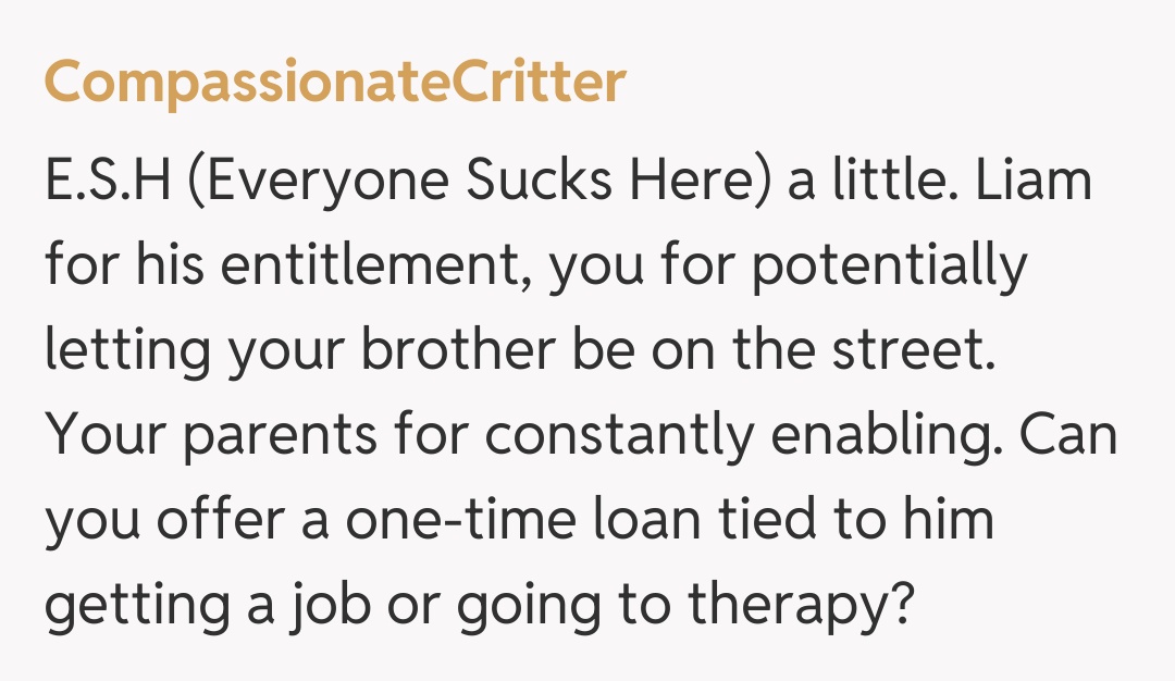 Comentariu de la CompassionateCritter