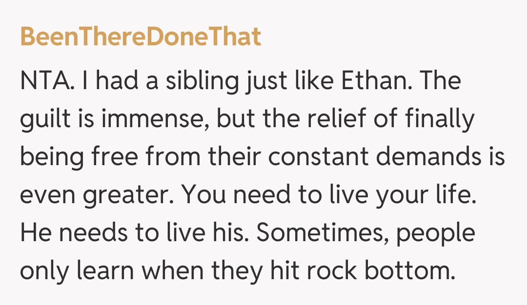 Comentariu de la BeenThereDoneThat