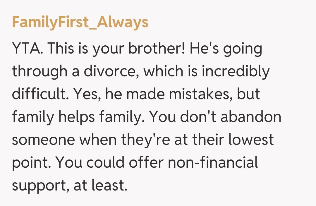 Comentariu de la FamilyFirst_Always