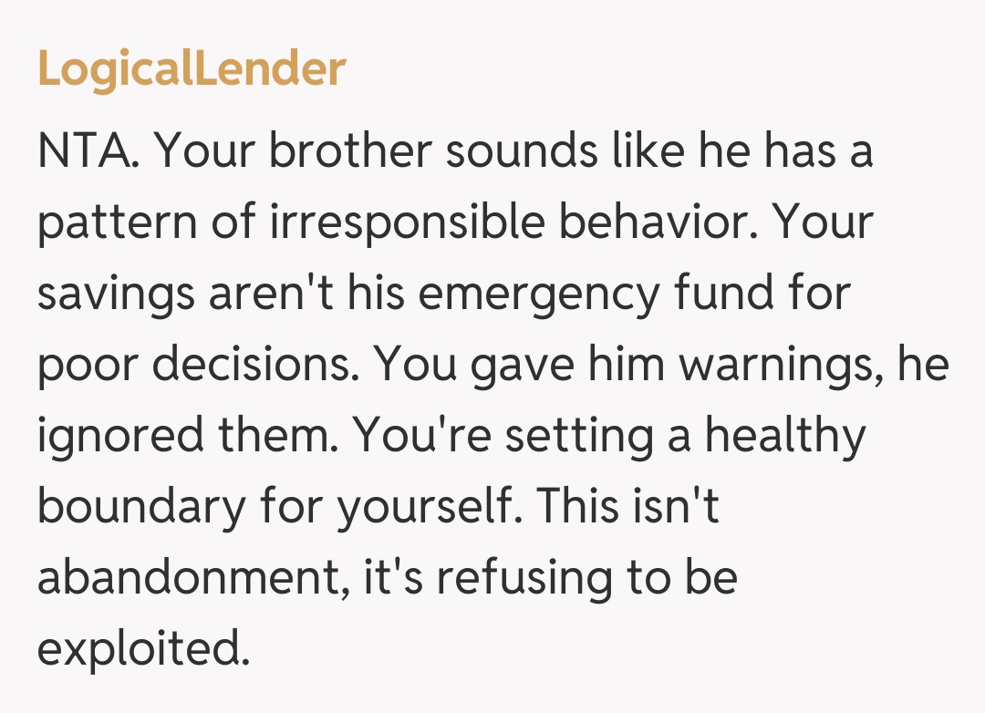 Comentariu de la LogicalLender