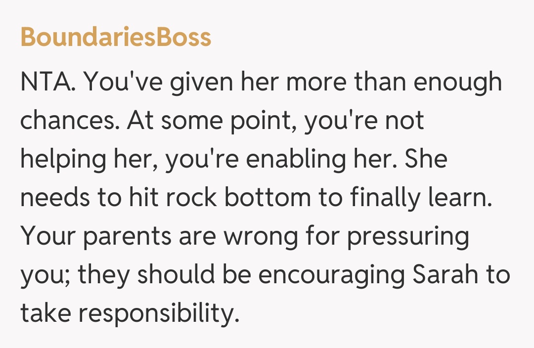 Comentariu de la BoundariesBoss