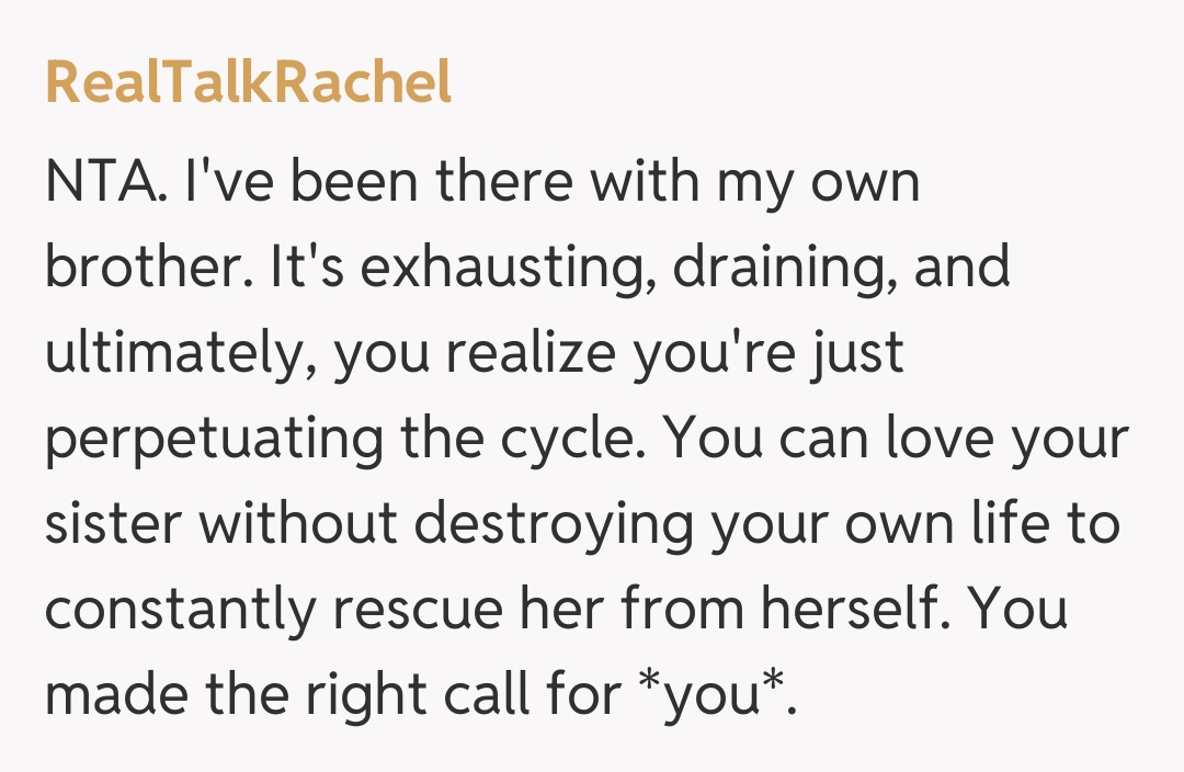 Comentariu de la RealTalkRachel