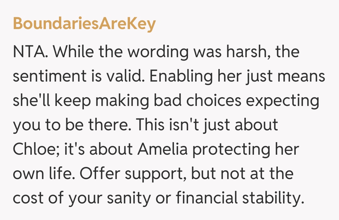 Comentariu de la BoundariesAreKey