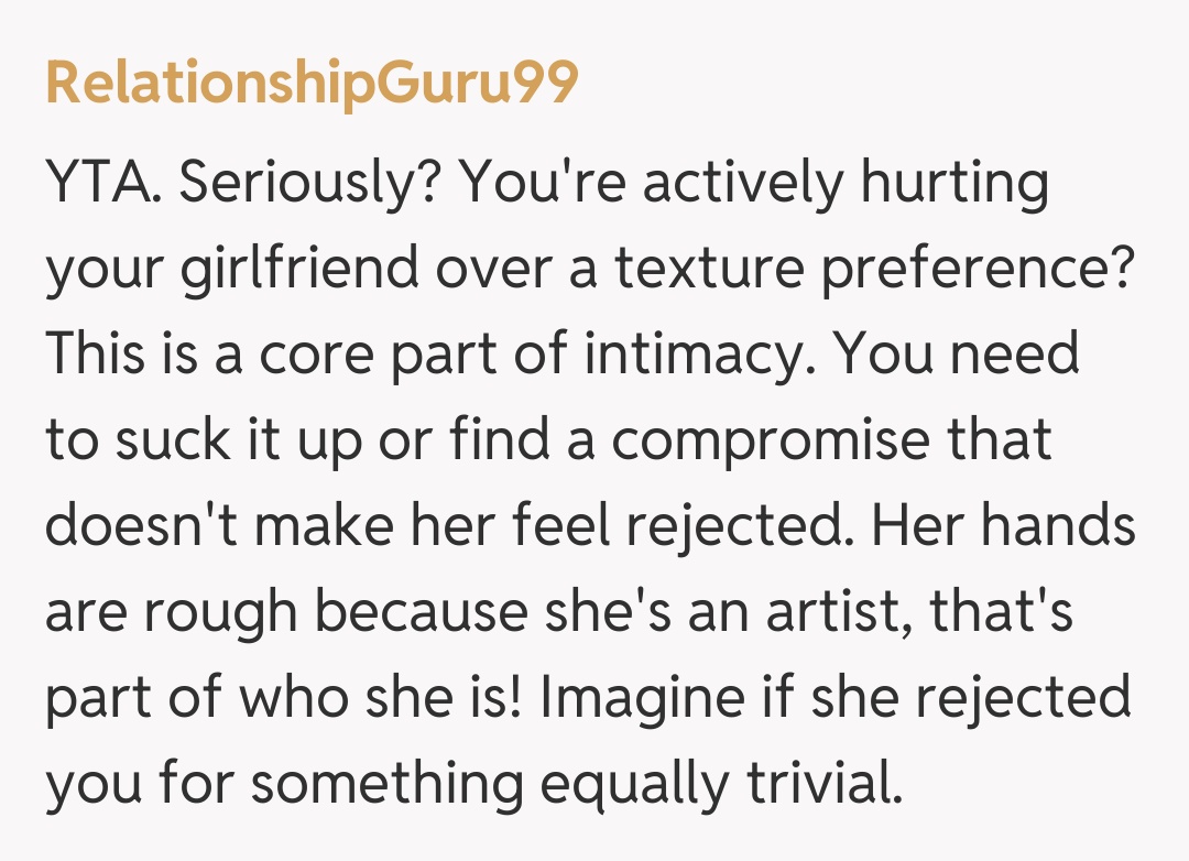 Comentariu de la RelationshipGuru99
