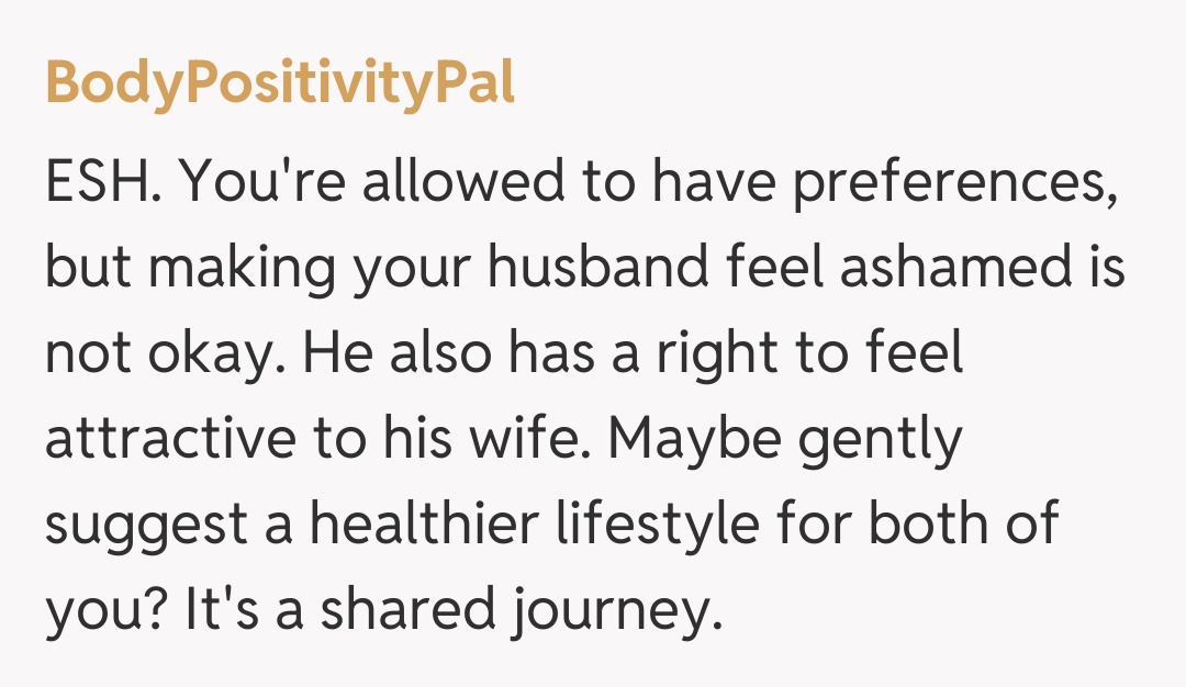 Comentariu de la BodyPositivityPal