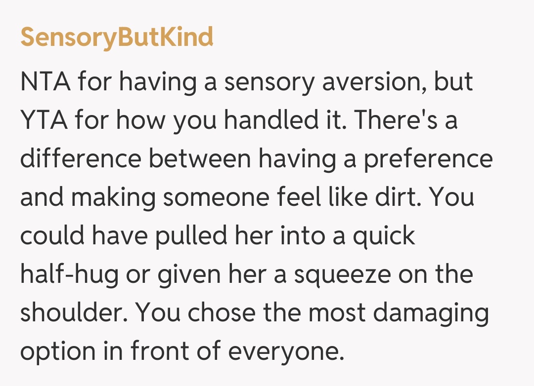 Comentariu de la SensoryButKind