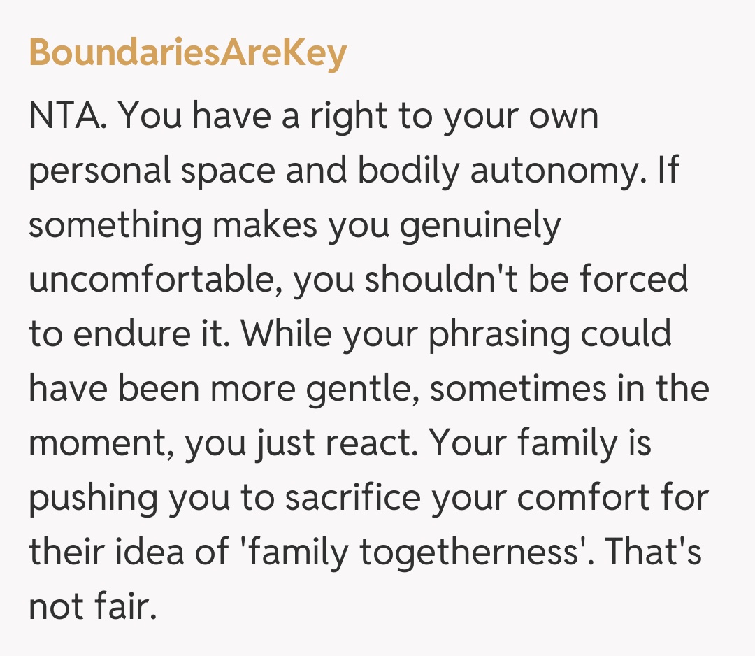 Comentariu de la BoundariesAreKey