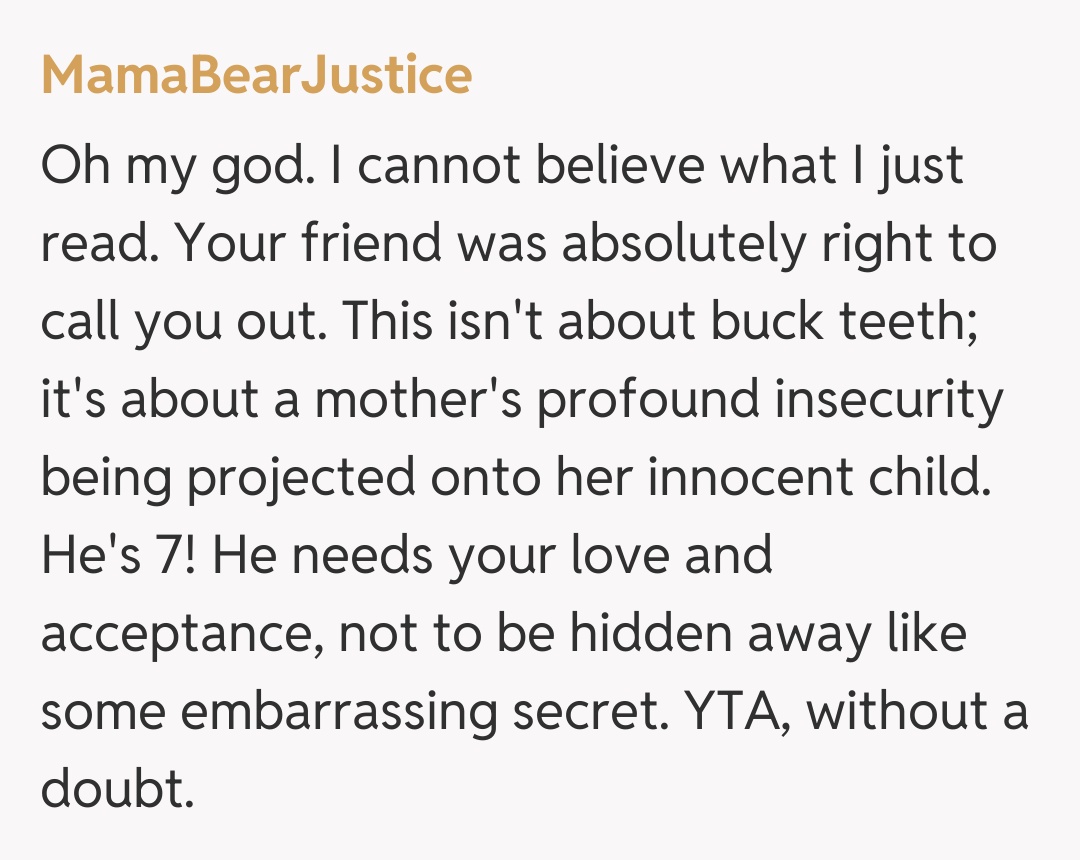 Comentariu de la MamaBearJustice