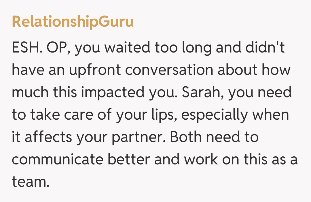 Comentariu de la RelationshipGuru