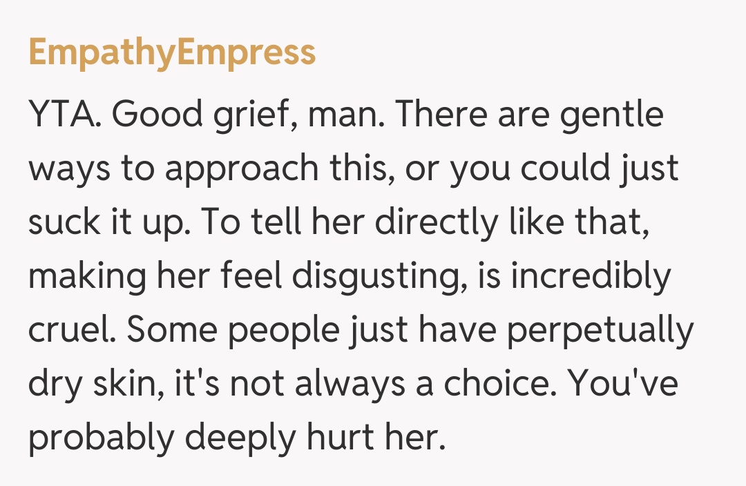 Comentariu de la EmpathyEmpress