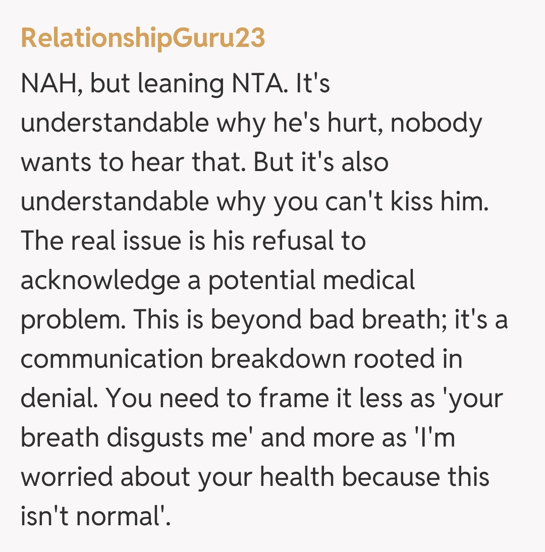 Comentariu de la RelationshipGuru23