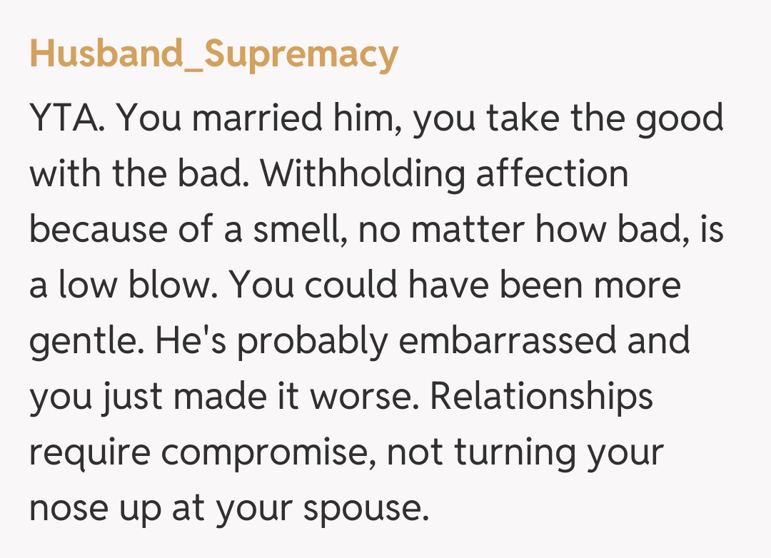 Comentariu de la Husband_Supremacy