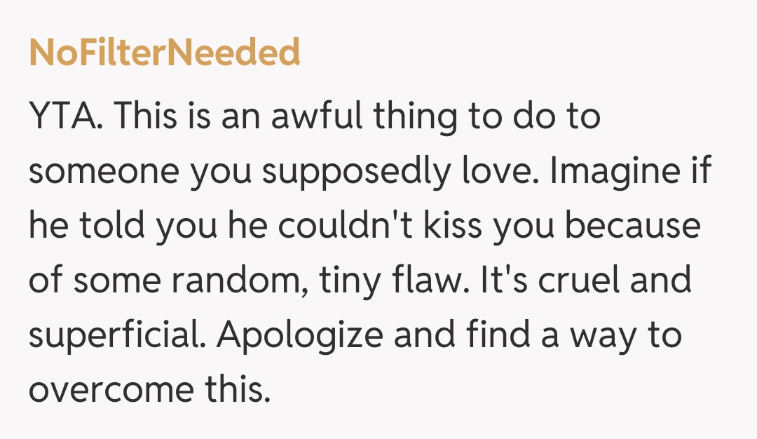 Comentariu de la NoFilterNeeded