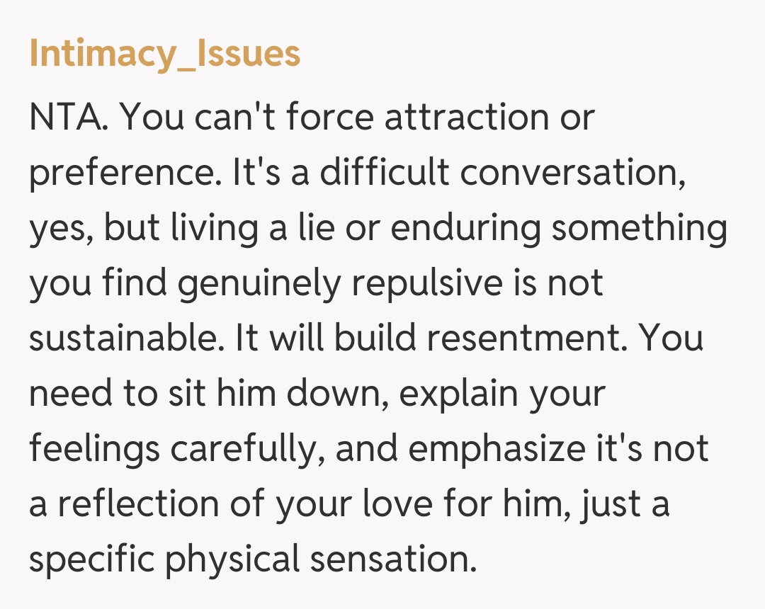 Comentariu de la Intimacy_Issues