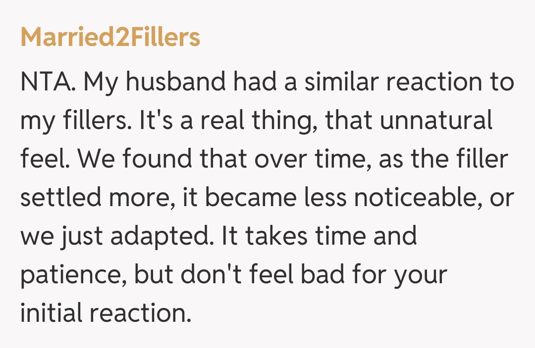 Comentariu de la Married2Fillers