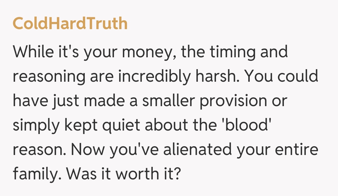 Comentariu de la ColdHardTruth