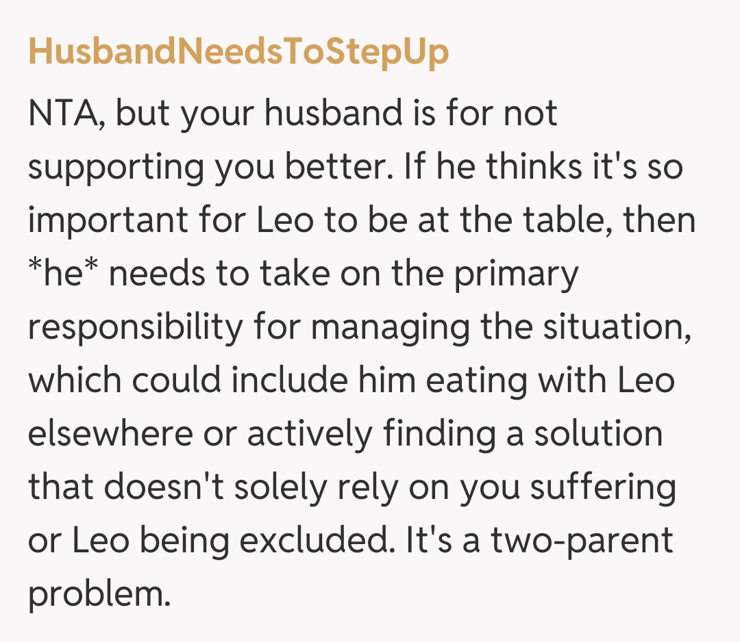 Comentariu de la HusbandNeedsToStepUp