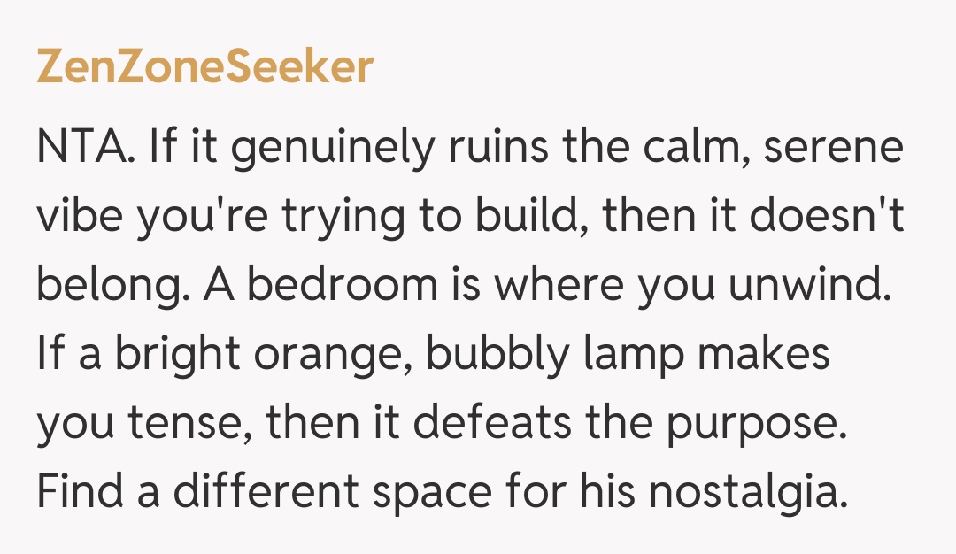 Comentariu de la ZenZoneSeeker