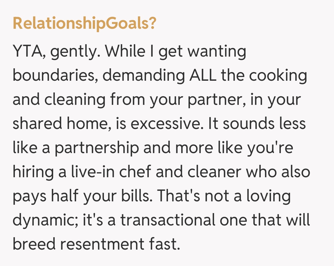 Comentariu de la RelationshipGoals?