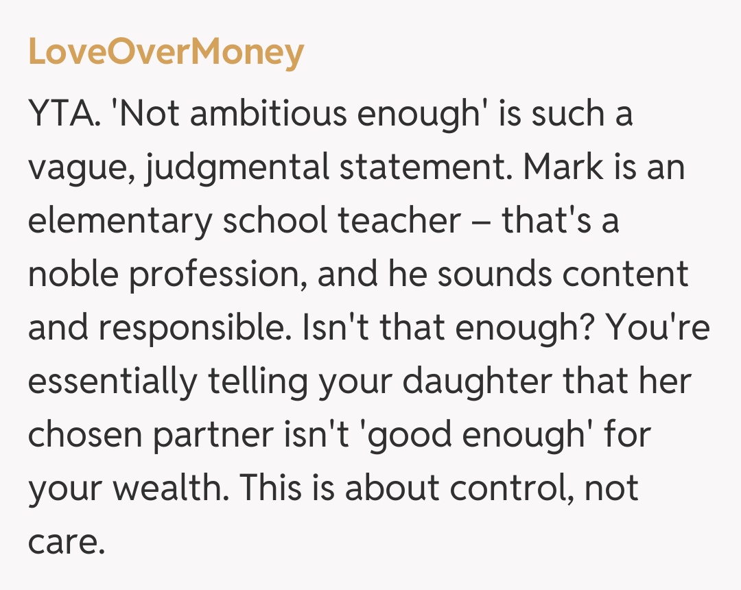 Comentariu de la LoveOverMoney