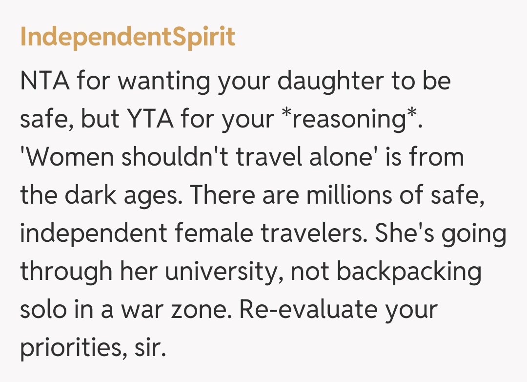 Comentariu de la IndependentSpirit